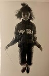 Girl jumping rope by Indiana State University, University Archives