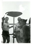 Lighting the Special Olympics flame by Indiana State University, University Archives