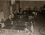 Table tennis in Laboratory School by Indiana State University, University Archives