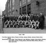 Men's track team, 1946 by Indiana State University