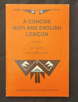 A Concise Hopi and English Lexicon by Indiana State University