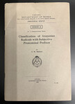 Classification of Iroquoian Radicals with Subjective Pronominal Prefixes by Indiana State University