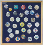 Homecoming buttons by Indiana State University, Special Collections