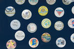 Homecoming buttons by Indiana State University, Special Collections