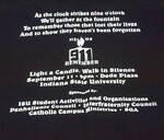 Indiana State University September 11th t-shirt by Indiana State University, Special Collections