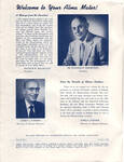 Homecoming Program, 1956, page 2 by Indiana State University, Special Collections