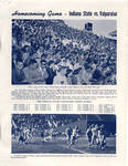 Homecoming Program, 1956, page 5 by Indiana State University, Special Collections