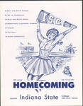 Homecoming Program, 1961, page 1 by Indiana State University, Special Collections