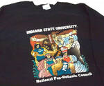NPHC Homecoming t-shirt, 2002 by Indiana State University, Special Collections