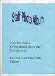 Cunningham Memorial Library Staff Photo Album 1993, page 1 by Indiana State University, Special Collections