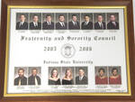 Fraternity and Sorority Council 2005-2006 by Indiana State University, Special Collections