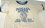 Indiana State University basketball t-shirt by Indiana State University, Special Collections