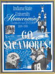 Indiana State University homecoming poster 1999 by Indiana State University, Special Collections