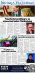 The Indiana Statesman, November 3, 2017 by Indiana State University