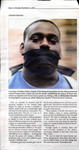 Student silence draws attention to injustice by Indiana State University, University Archives