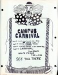 Campus Carnival flyer by Indiana State University, University Archives