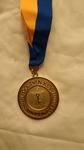Gold Key medal by Indiana State University, University Archives