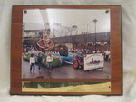 Homecoming 1985 "Just Havin' Fun" Parade Sweepstakes Winner by Indiana State University, University Archives