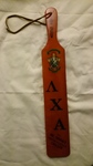 Delta Chi Alpha paddle by Indiana State University, University Archives