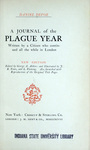 A Journal of the Plague Year -- Title Page by Rare Books and Manuscripts