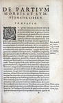 Io Fernelii Ambiani, Vniversa Medicina -- Book 5 Preface by Rare Books and Manuscripts