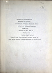 Letters of Caleb Mills Written to His Son Lieutenant Benjamin Marshall Milles 49th U.s. Colored Infantry -- Title Page by Rare Books and Manuscripts